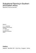 Cover for Subnational planning in southern and eastern Africa