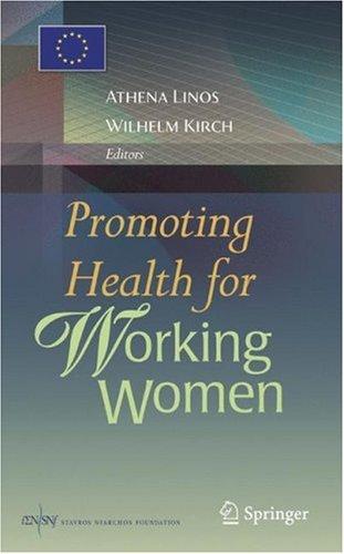 Cover for Promoting Health for Working Women