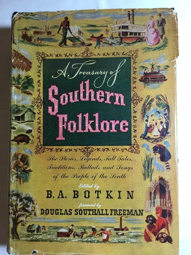 Cover for A treasury of Southern folklore