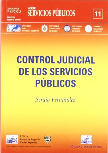 Cover for Control Judicial de los Servicios Públicos
