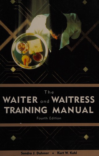 Cover for The waiter and waitress training manual