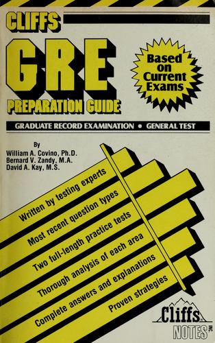 Cover for Cliffs Graduate record examination aptitude test