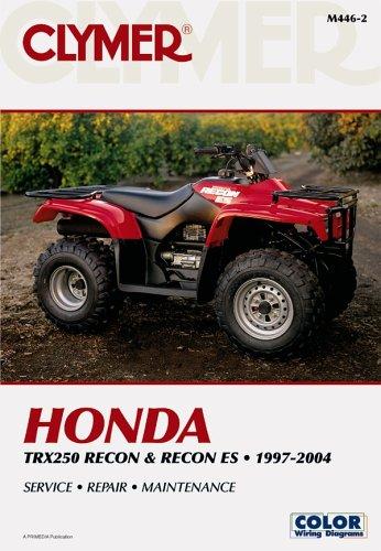 Cover for Clymer Honda Trx250 Recon and Recon Es 1997-2004
