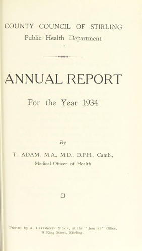Cover for [Report 1934]
