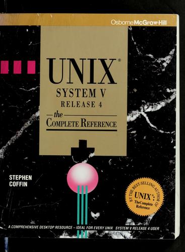 Cover for UNIX