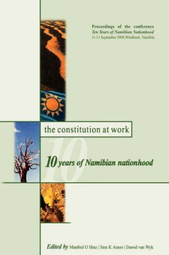 Cover for The Constitution at Work