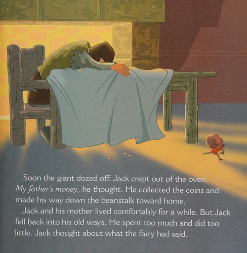 Cover for Jack and the beanstalk