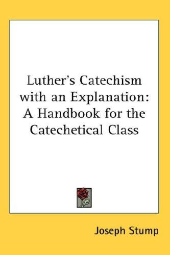 Cover for Luther's Catechism with an Explanation
