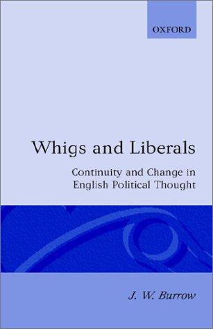 Cover for Whigs and liberals