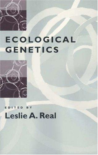 Cover for Ecological genetics