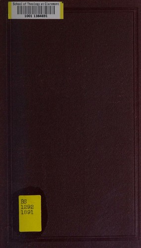 Cover for Libri Josuae et Judicum