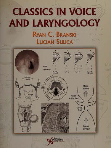 Cover for Classics in Voice and Laryngology