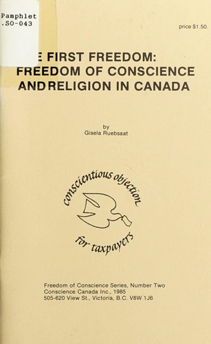 Cover for The First Freedom