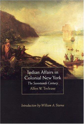 Cover for Indian affairs in colonial New York