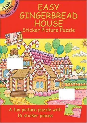 Cover for Easy Gingerbread House Sticker Picture Puzzle