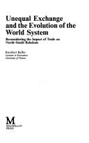 Cover for Unequal exchange and the evolution of the world system