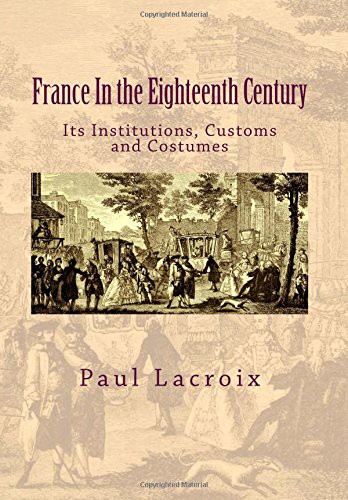 Cover for France in the Eighteenth Century