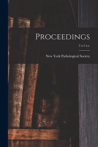 Cover for Proceedings; 2 N. 5 N. s