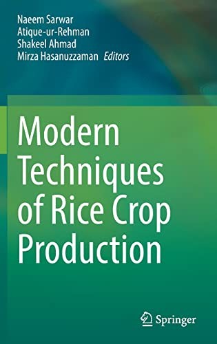 Cover for Modern Techniques of Rice Crop Production