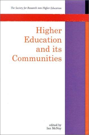 Cover for Higher education and its communities
