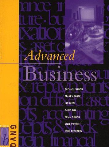 Cover for Advanced Business (Osborne GNVQ)