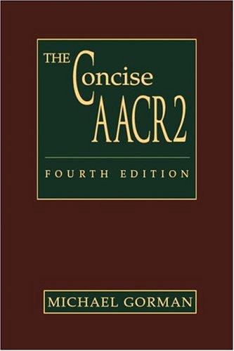 Cover for The concise AACR2