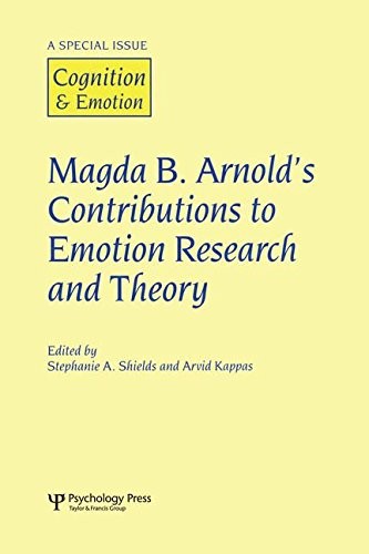 Cover for Magda B. Arnold's Contributions to Emotion Research and Theory