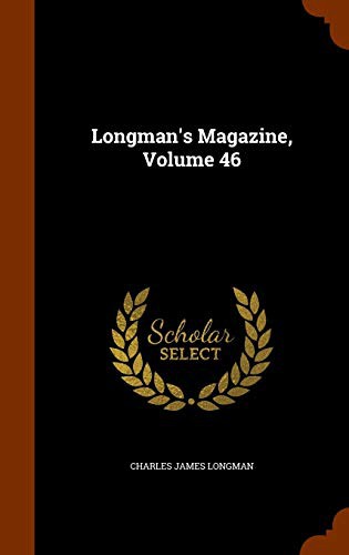Cover for Longman's Magazine, Volume 46