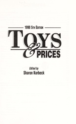 Cover for Toys and Prices.