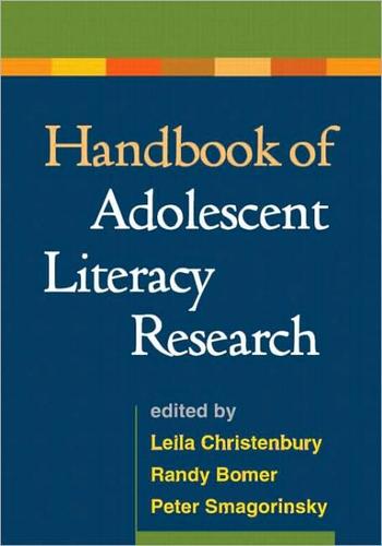 Cover for Handbook of Adolescent Literacy Research