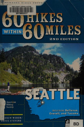 Cover for 60 hikes within 60 miles, Seattle