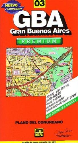 Cover for "Gran Buenos Aires" Greater City Map