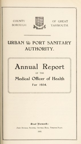 Cover for [Report 1934]