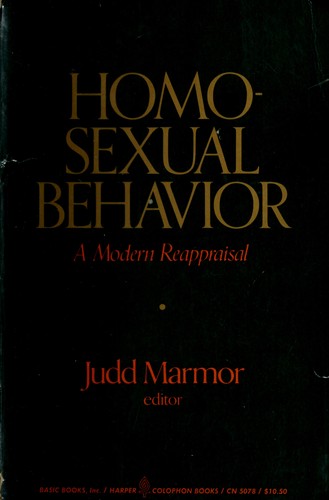 Cover for Homosexual Behavior