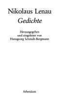Cover for G edichte