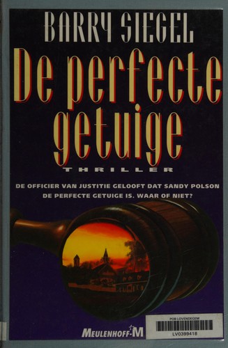 Cover for De perfecte getuige