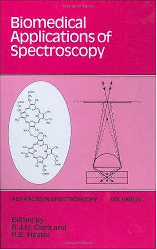 Cover for Biomedical applications of spectroscopy