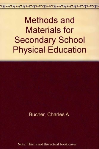 Cover for Methods and materials for secondary school physical education