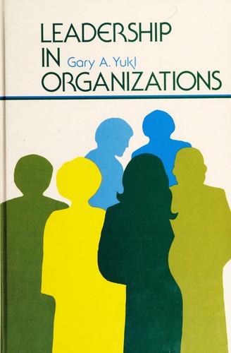 Cover for Leadership in organizations