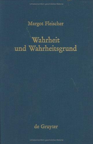 Cover for Warheit Und Warheitsgrund