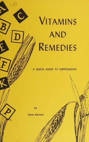 Cover for Vitamins and Remedies