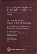 Cover for The Mathematical legacy of Harish-Chandra