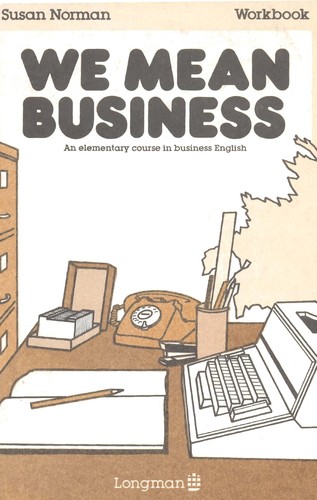 Cover for We mean business
