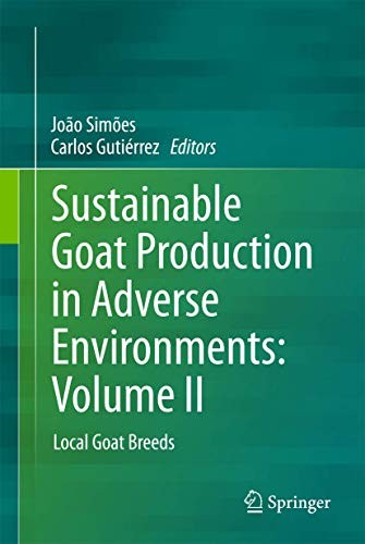 Cover for Sustainable Goat Production in Adverse Environments : Volume II