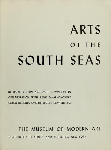 Cover for Arts of the South Seas