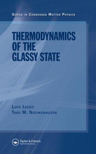 Cover for Thermodynamics of the Glassy State (Series in Condensed Matter Physics)