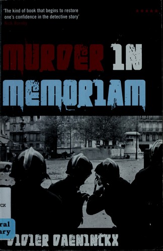 Cover for Murder in memoriam