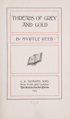 Cover for Threads of grey and gold