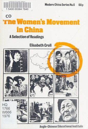 Cover for The Women's movement in China