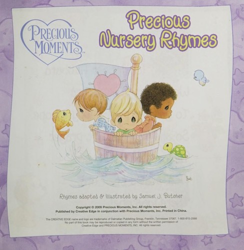 Cover for Precious nursery rhymes